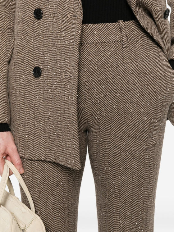 ERMANNO FIRENZE Trousers Brown