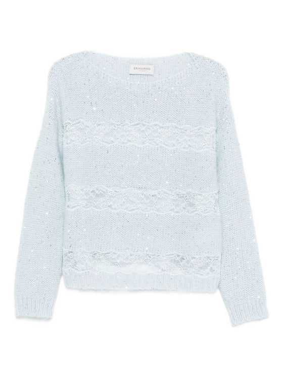 ERMANNO FIRENZE Sweaters Clear Blue