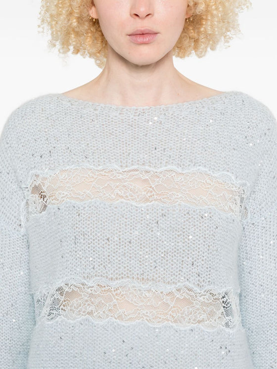 ERMANNO FIRENZE Sweaters Clear Blue