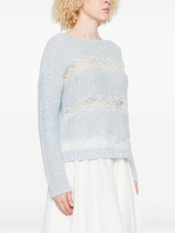 ERMANNO FIRENZE Sweaters Clear Blue