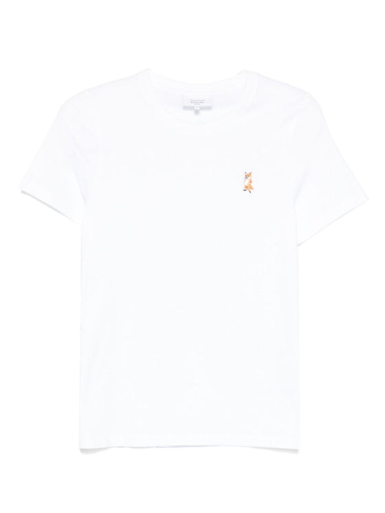 Maison Kitsuné Standing Fox T-shirt with embroidery