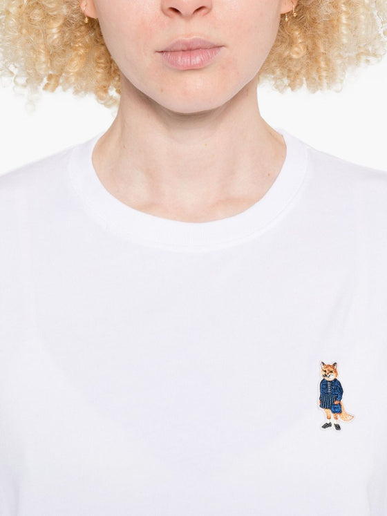 Maison Kitsuné Dressed Fox T-shirt with embroidery