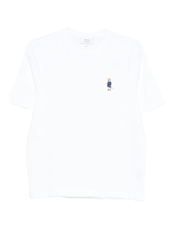 Maison Kitsuné Dressed Fox T-shirt with embroidery
