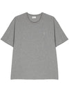 Saint Laurent  T-shirts and Polos Grey