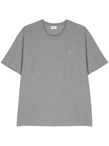  Saint Laurent  T-shirts and Polos Grey