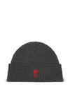 Ami Paris Ami De Coeur wool beanie