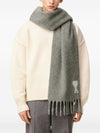 Ami Paris Ami De Coeur wool scarf
