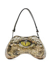Diesel Play-Glossy shoulder bag with print