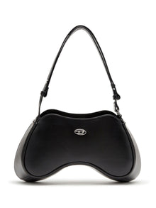  Diesel Play-Semi gloss leather shoulder bag