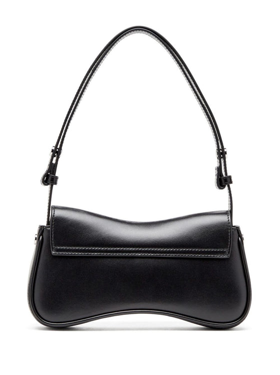 Diesel Play-Semi gloss leather clutch