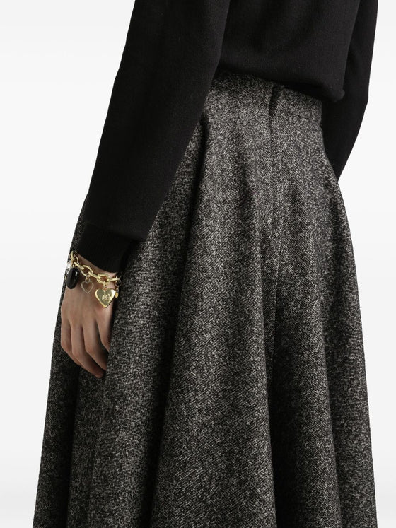 Dolce & Gabbana Wool blend midi skirt