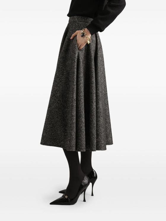 Dolce & Gabbana Wool blend midi skirt