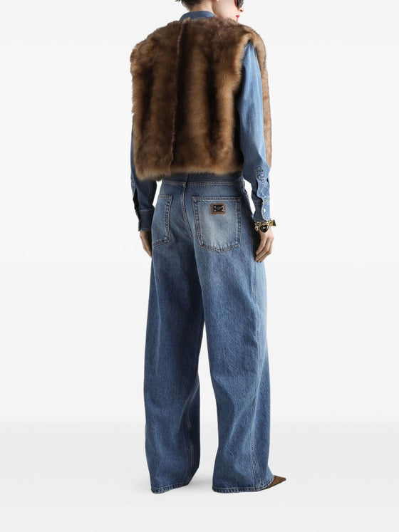 Dolce & Gabbana 5-pocket denim trousers