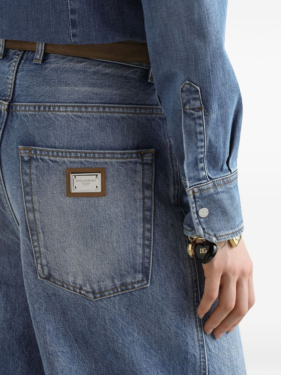 Dolce & Gabbana 5-pocket denim trousers