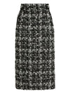Dolce & Gabbana Wool blend midi skirt