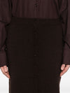Victoria Beckham Skirts Brown