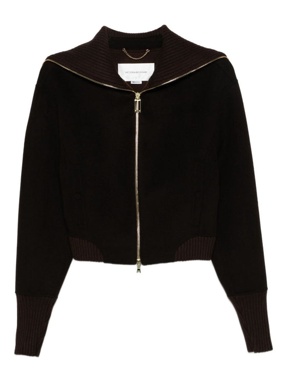 Victoria Beckham Coats Brown