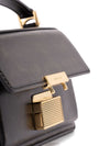 Golden Goose Venezia Bag in boarded leather with gold details