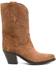  Golden Goose Boots Leather Brown