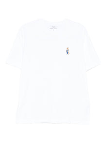  Maison Kitsuné Cotton T-shirt with fox embroidery
