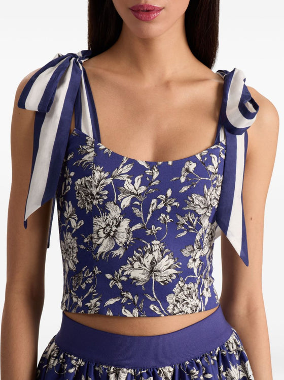 Alice + Olivia Top Blue