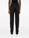 Alexander McQueen Pressed-crease tailored trousers