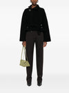 Alexander McQueen Pressed-crease tailored trousers
