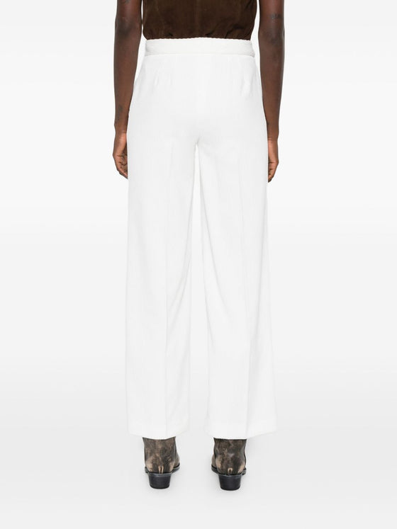 Via Masini 80 Trousers White