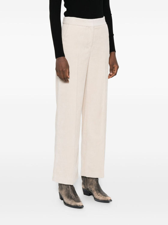 Via Masini 80 Trousers Beige