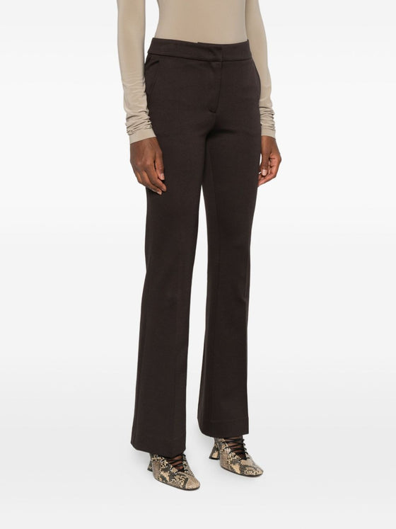 Via Masini 80 Trousers Brown