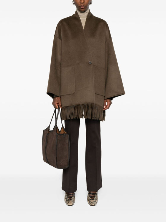 Via Masini 80 Trousers Brown