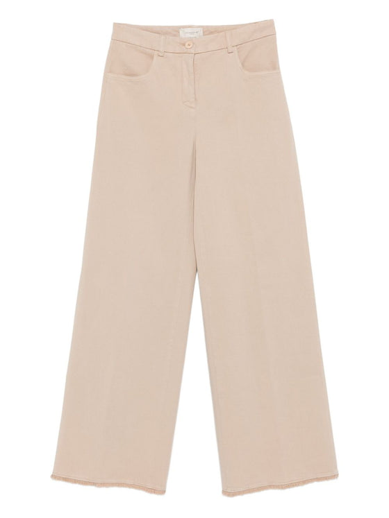 Via Masini 80 Trousers Beige