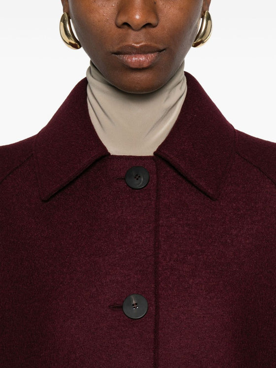 Harris Wharf London Coats Bordeaux
