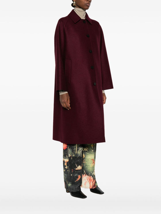 Harris Wharf London Coats Bordeaux