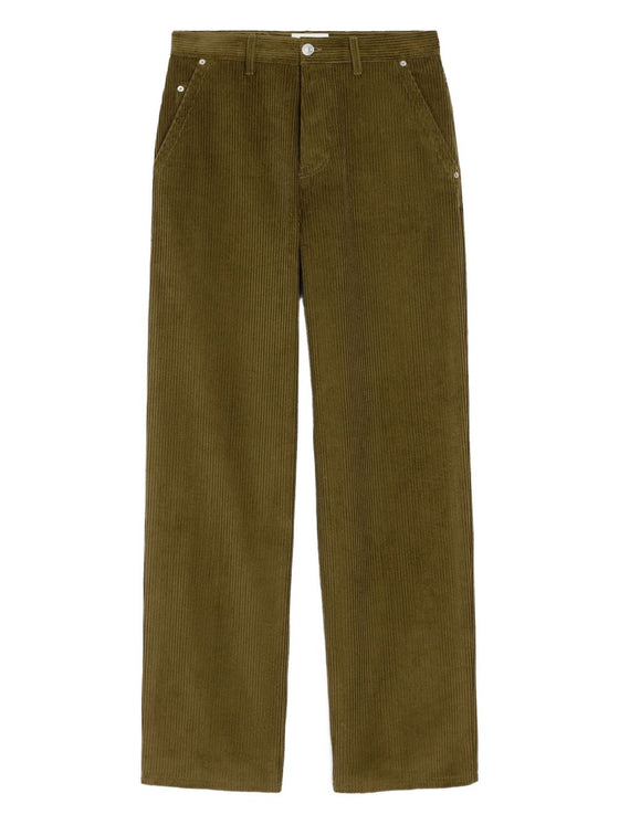 Ami Paris Trousers Brown