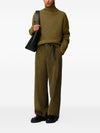 Ami Paris Trousers Brown