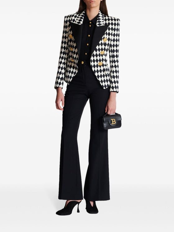 Balmain B-Buzz mini leather bag
