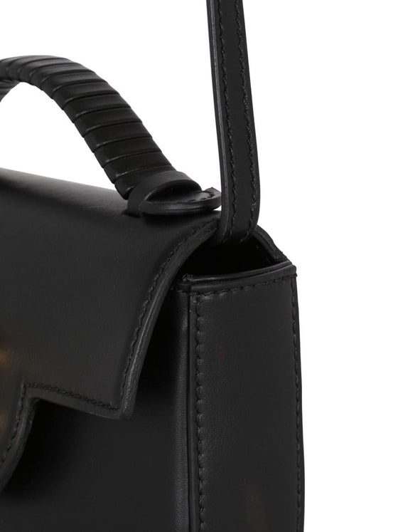 Balmain B-Buzz mini leather bag