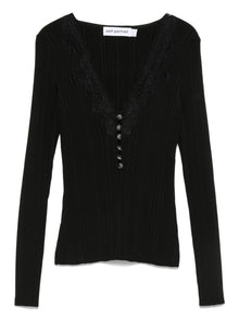  Self-portrait Sweaters Black