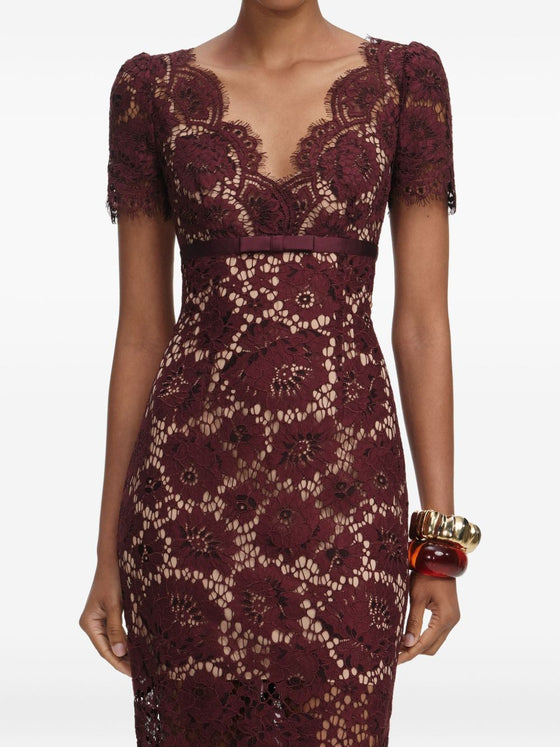 Self-portrait Dresses Bordeaux