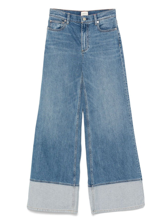 Alice + Olivia Jeans Clear Blue