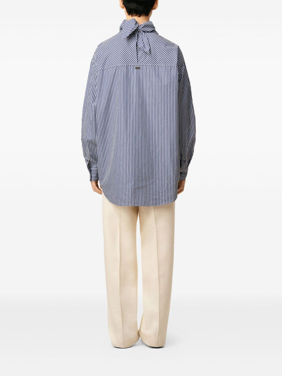 Ami Paris Shirts Clear Blue