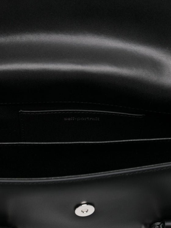 Self-Portrait Soft Leather Shoulder Bag