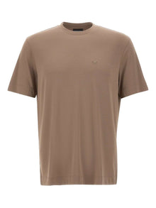  Emporio Armani Eagle-embroidered T-shirt