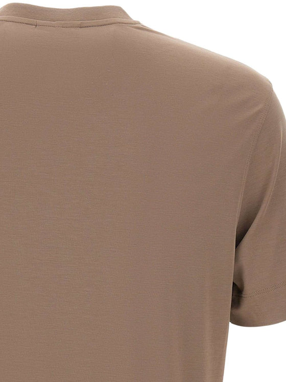 Emporio Armani T-shirts and Polos Brown