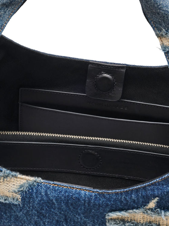 Marc Jacobs The Rip and Repair Denim Sack Bag