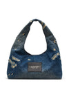 Marc Jacobs The Rip and Repair Denim Sack Bag