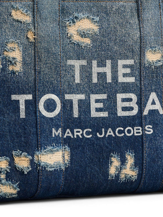 Marc Jacobs The Rip and Repair Denim Medium Tote Bag