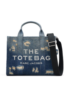  Marc Jacobs The Rip and Repair Denim Medium Tote Bag
