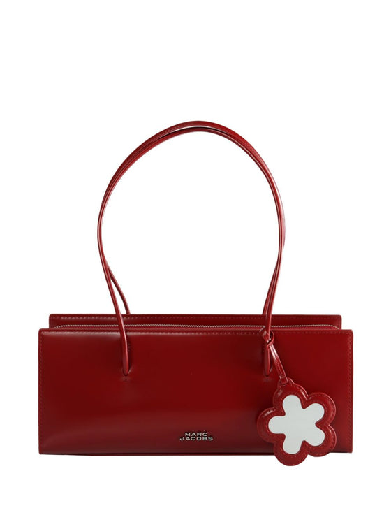 Marc Jacobs Flower-embellished leather tote bag
